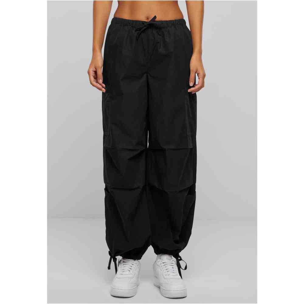 Urban Classics - Cotton Parashute Cargo trousers - Black